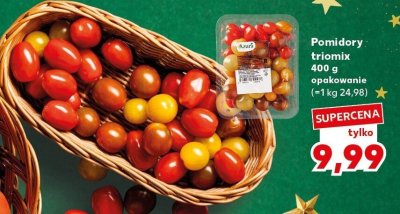 Pomidory triomix 400 g opakowanie promocja w Kaufland