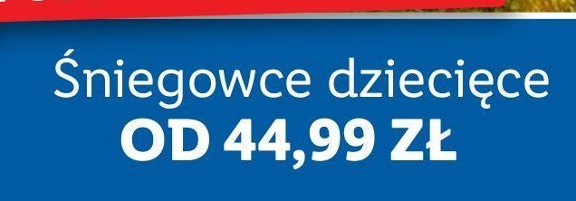 Śniegowce dziecięce promocja