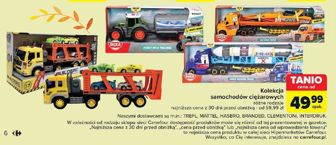 Ciężarówka Dickie toys promocja