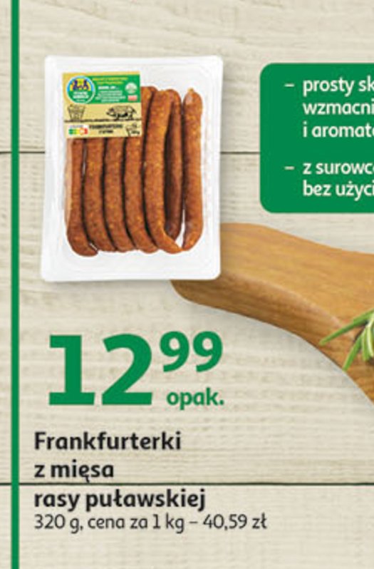 Frankfurterki Auchan pewni dobrego promocje