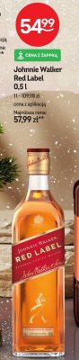 Whisky Johnnie Walker Red Label 0,5l promocja w Żabka