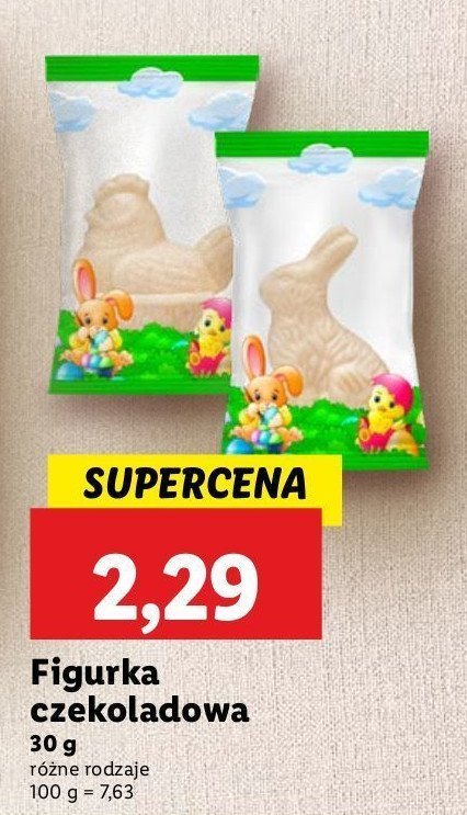 Figurki czekoladowe promocja