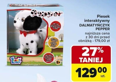Piesek interaktywny DALMATYŃCZYK PEPPER promocja w Carrefour Market