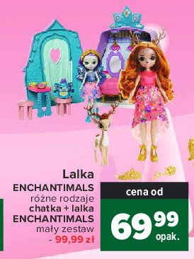 Enchantimals - zimowa chatka Mattel promocja