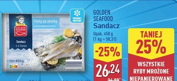 Sandacz Golden seafood promocja