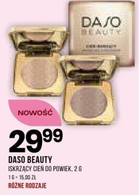 Cień Daso Beauty promocja w Drogerie Natura