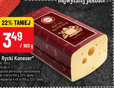 Ser Rycki Koneser promocja w POLOmarket