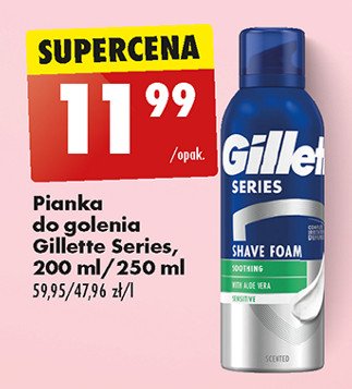 Pianka do golenia sensitive Gillette promocja