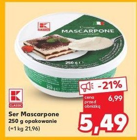 Mascarpone K-classic promocja