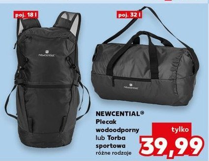 Torba sportowa 32 l Newcential promocja w Kaufland