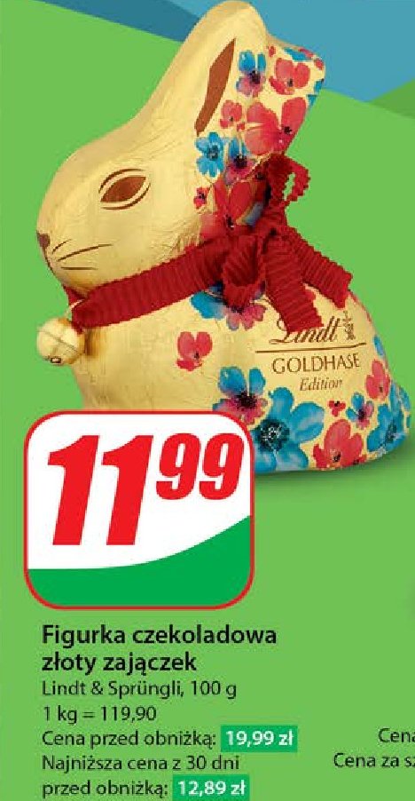 Gold bunny Lindt gold bunny promocja