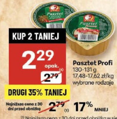 Pasztet Profi promocja w Delikatesy Centrum