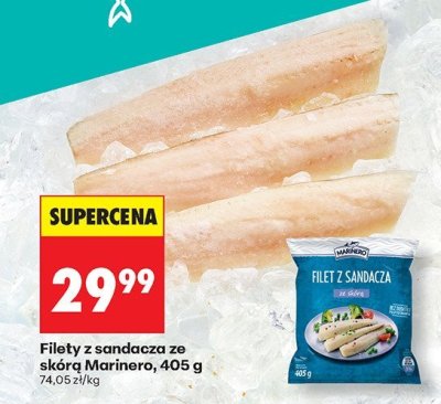 Filety z sandacza ze skórą 405 g promocja w Biedronka