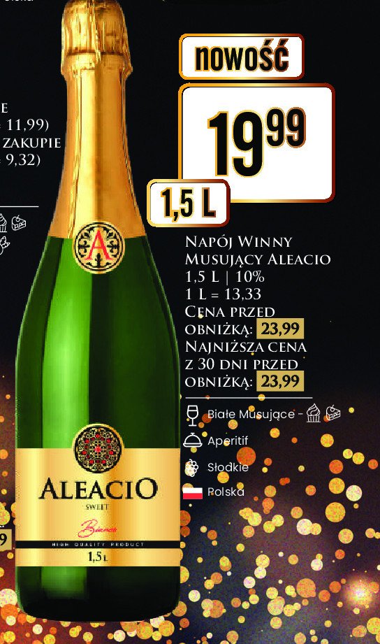 Wino Aleacio promocja