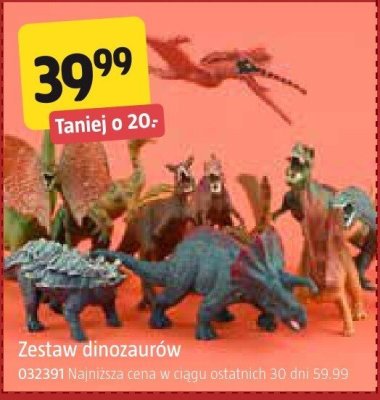 Zestaw dinozaurów promocja w Jula