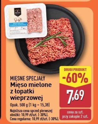 Mięso mielone z łopatki Mięsne specjały zawsze świeże (aldi) promocja