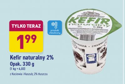 Kefir naturalny 2.0% Łowicz łowickie promocja