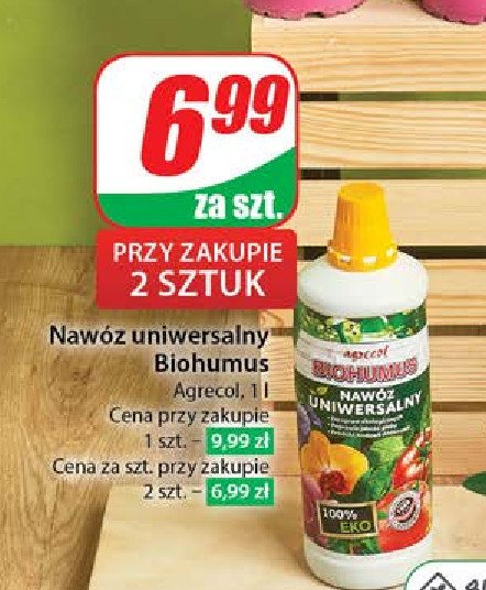 Nawóz uniwersalny Biohumus promocja