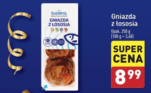 Gniazda z łososia Suempol promocja