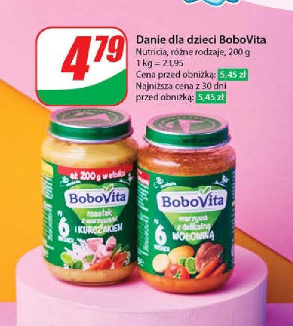 Rosołek z warzywami i kurczakiem Bobovita promocja w Dino