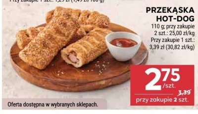 Przekąska Hot-Dog promocja w Stokrotka