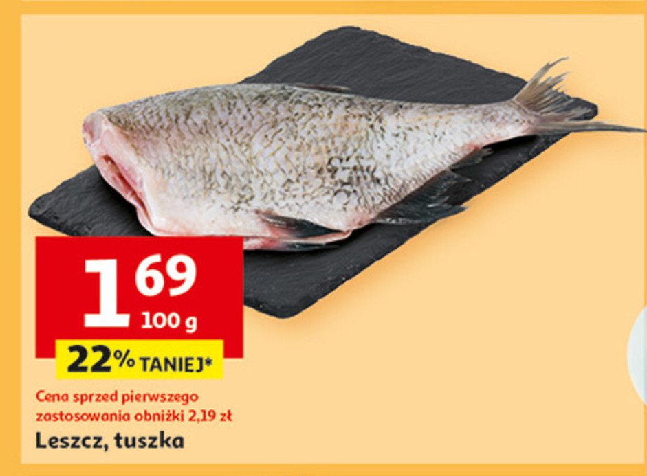 Leszcz tusza promocja w Auchan