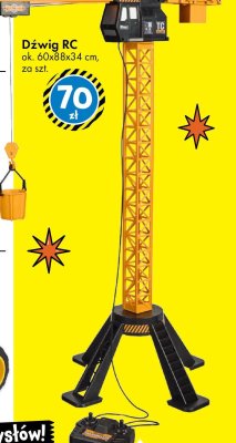 Dźwig RC promocja w Tedi