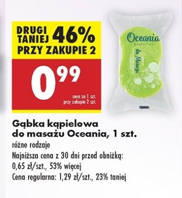 G膮bka do masa偶u Oceania promocja