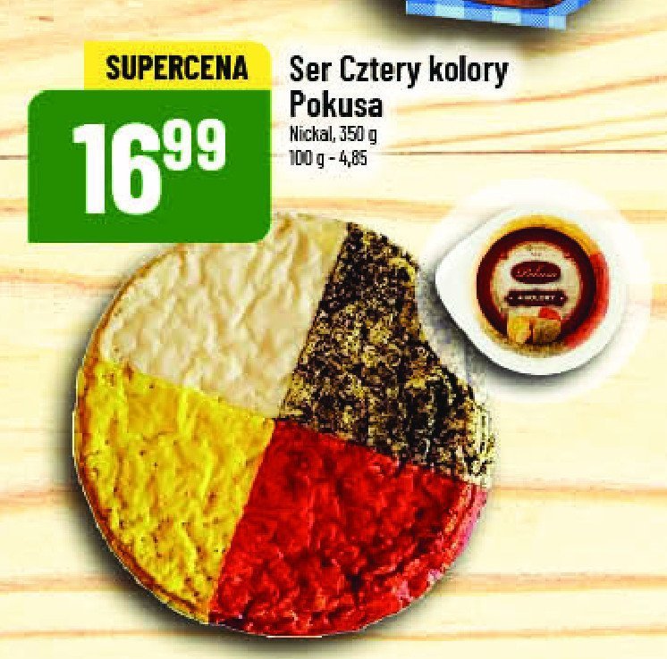 Ser 4 kolory Pokusa promocja