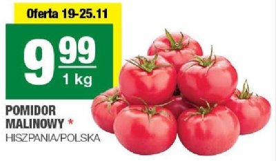Pomidor malinowy promocja w SPAR