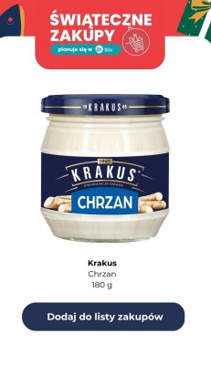 Chrzan 180 g promocja w Auchan