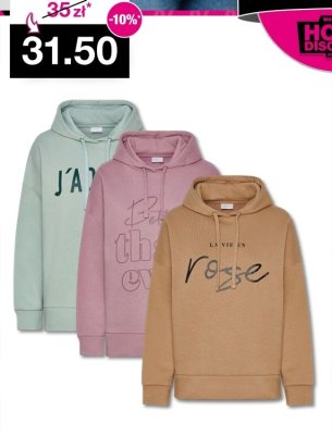 Bluza z kapturem damska promocja w Woolworth