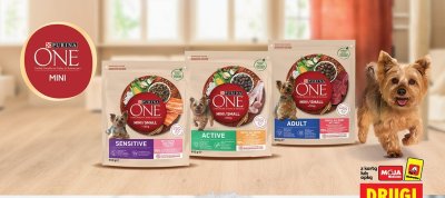 Karma Purina ONE Mini dla psów, różne rodzaje promocja w Biedronka