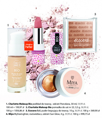 Pomadka do ust nr.22 Charlotte makeup bio promocja