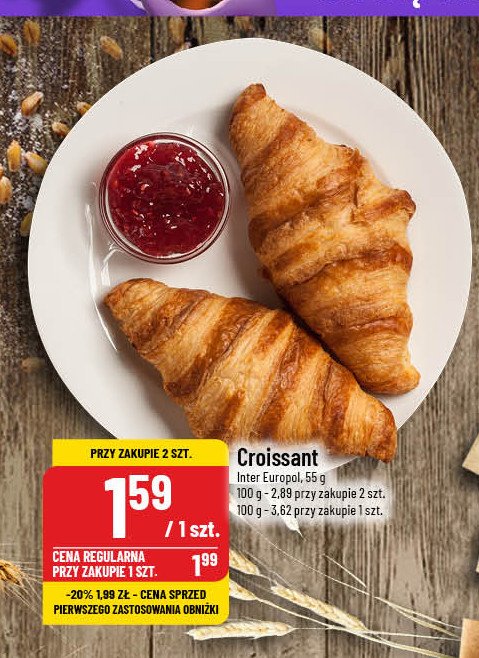 Croissant Inter europol promocja