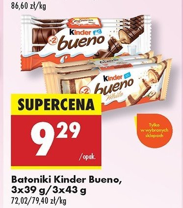 Baton Kinder bueno promocja