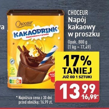 Napój kakaowy Choceur promocja