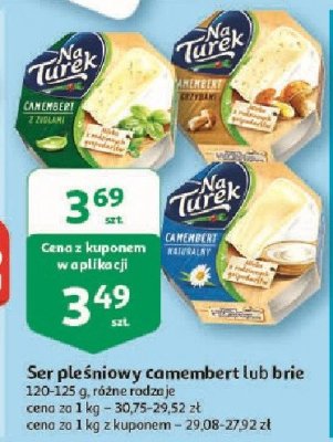 Ser camembert z ziołami Turek naturek promocja