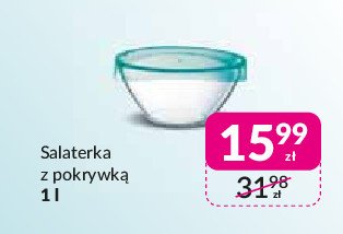 Salaterka z pokrywk膮 1 l Luminarc promocja