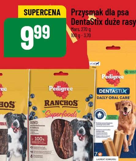 Przysmak dla psa duże rasy Pedigree dentastix promocja w POLOmarket