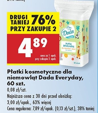 Płatki kosmetyczne Dada everyday promocja