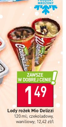 Lód waniliowy Mio delizzi promocja