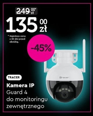 Kamera IP Guard 4 do monitoringu zewnętrznego promocja w Biedronka