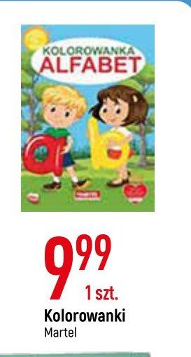 Kolorowanka alfabet promocja