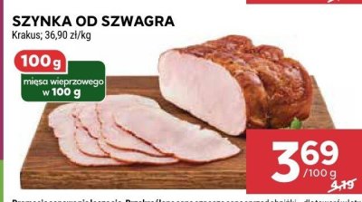 Szynka od szwagra Krakus promocja w Stokrotka