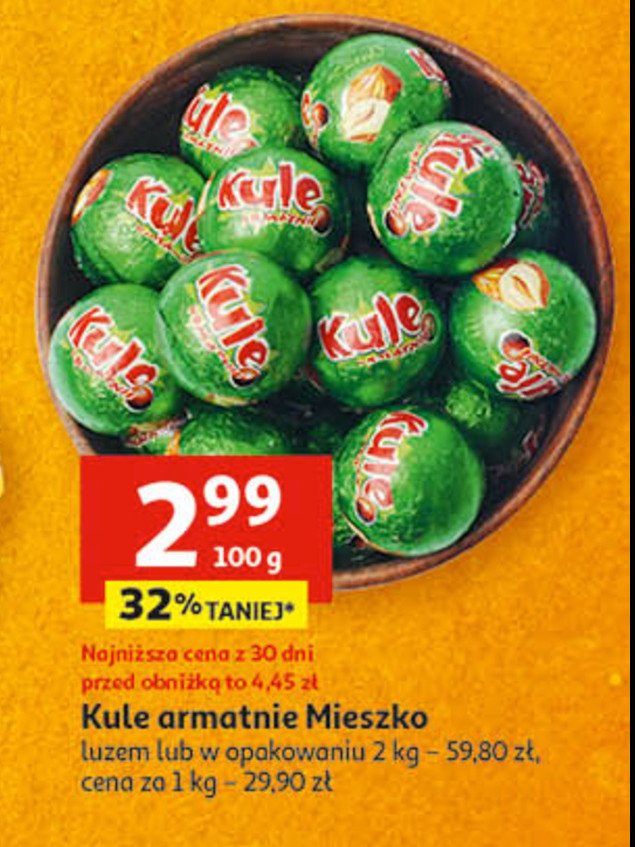 Kule armatnie- orzechowa Mieszko promocja