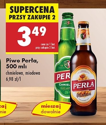 Piwo Per艂a miodowa promocja