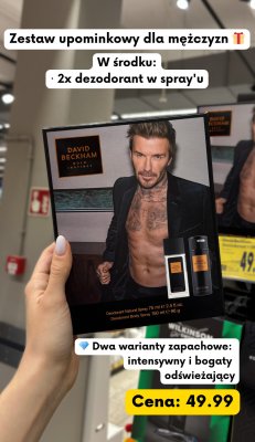 Zestaw upominkowy dla mężczyzn Bold Instinct  promocja w Kaufland