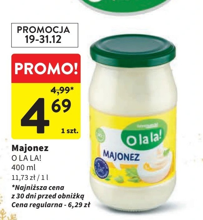 Majonez O la la! promocja