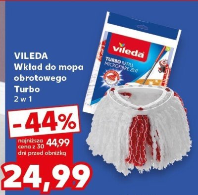Wkład do mopa obrotowego Turbo 2 w 1 promocja w Kaufland